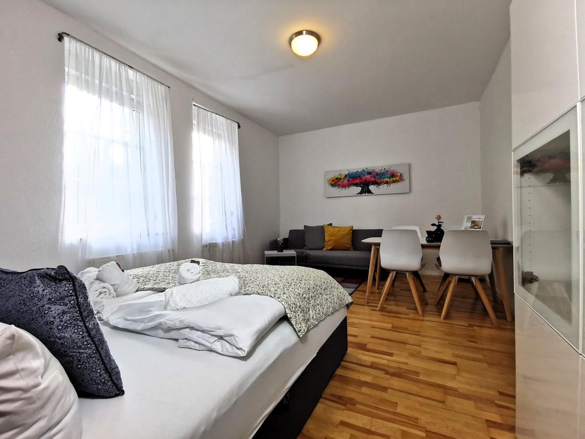 Bohnapartments Steigerwald - Natur In Der Stadt - Vollausstattung - Wlan - Gratis Parkplaetze Ерфурт Екстериор снимка